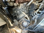 Moteur with Fuites d'huile