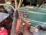 Engine with Emission Label