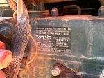 Engine with Emission Label