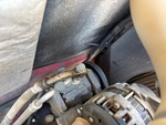 Engine with A/C Compressor