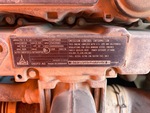 Engine with Emission Label