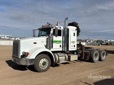 2001 Hiab 200C-3 7000 kg Knuckle Boom on 2005 Peterbilt 378 6x4 Sleeper شاحنة رافعة