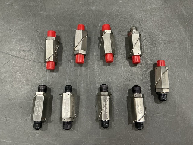 (9) SAF Industries 1R34156-1 Restrictor Check Valves