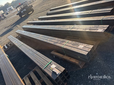 Quantity of (9) 2026 Kit Containers Steel 231x3.5x3.5 Pipe