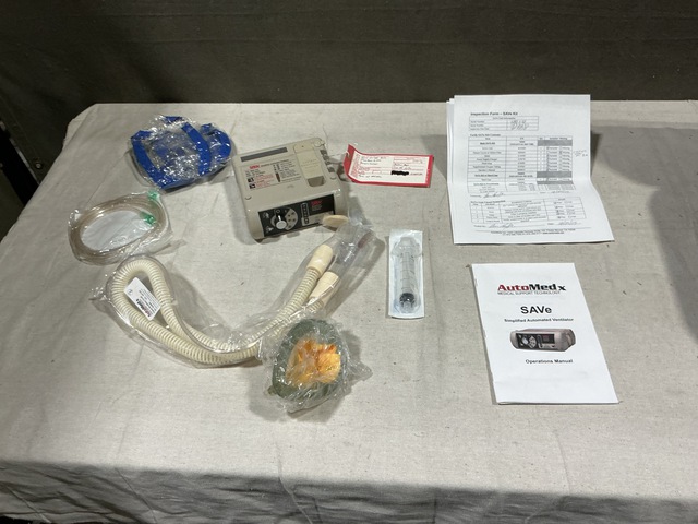 AutoMedx SAVe Simplified Automated Ventilator AutoMedx SAVe Simplified Automated Ventilator
