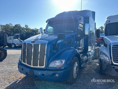 2019 Peterbilt 579 6x4 Sleeper Truck Tractor (Inoperable)