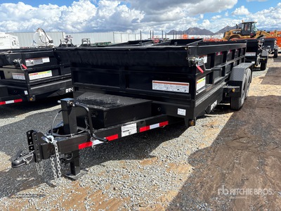 2027 Denton DT-7142 14 ft T/A Tipping Trailer (Unused)