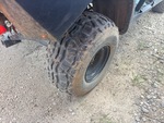 Chassis with Right Rear Tire