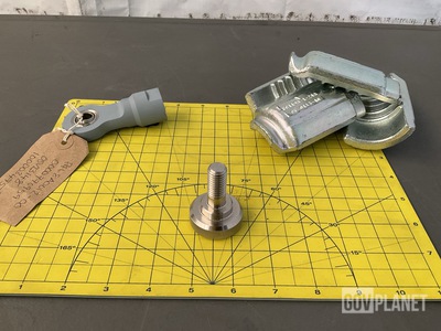 (12) Machine Bolts, (100) Nuts, (48) Compression Connectors & Assorted Items