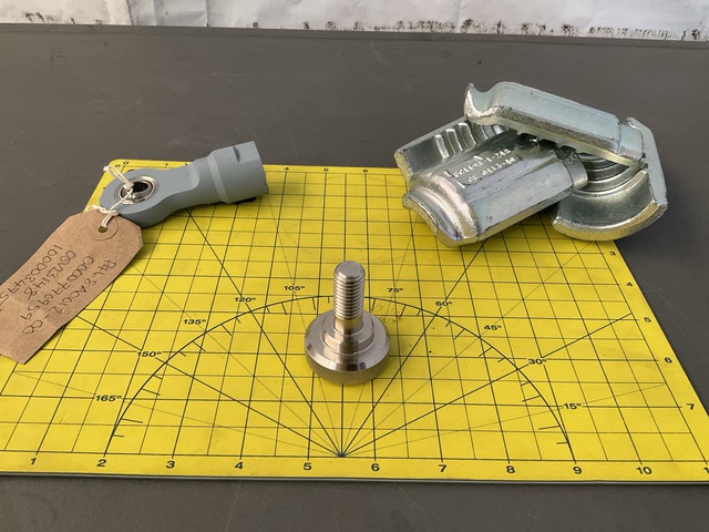 (12) Machine Bolts, (100) Nuts, (48) Compression Connectors & Assorted Items