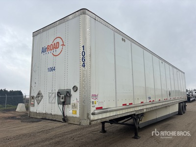 2014 Wabash 53 ft x 102 in T/A Van Trailer
