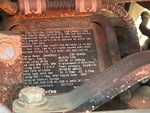 Engine with Emission Label