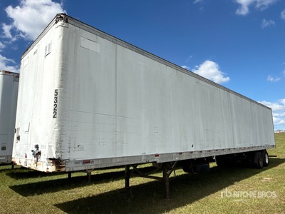 1994 Fruehauf 53 ft x 102 in T/A Remolque de furgoneta