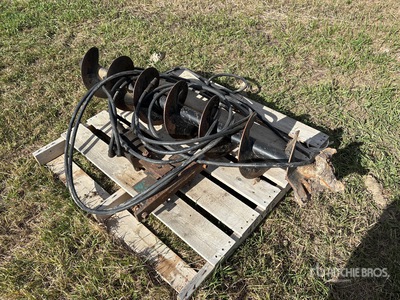 12 in Hydraulic Post Hole Auger