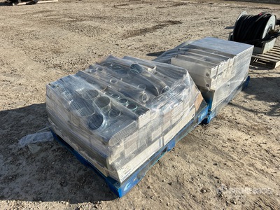 Quantity of (2) Pallets of Miscellaneous Electrical Parts (Unused)