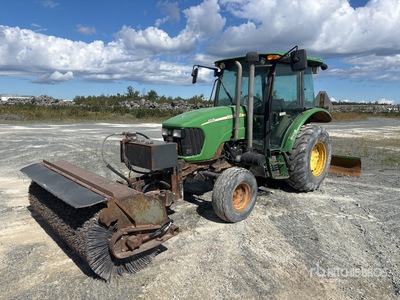 2007 John Deere 5225 Broom Tractor