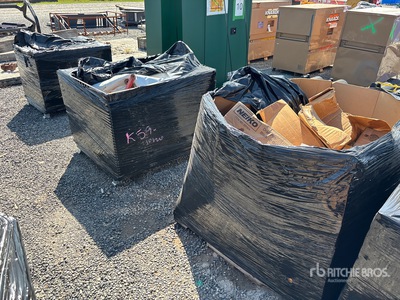 Quantity of (3) Crates of Contractor Supplies Divers