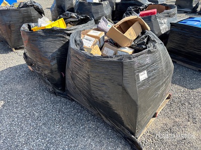 Quantity of (2) Boxes of Contractor supplies Divers