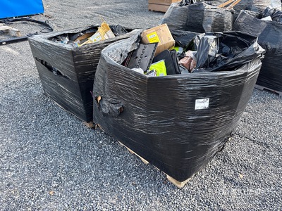 Quantity of (2) Boxes of Contractor supplies Divers