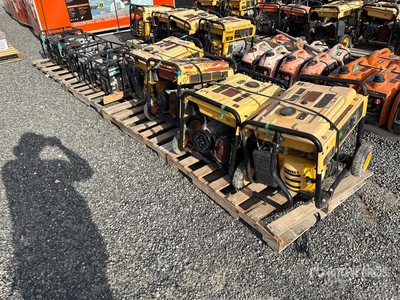 Quantity of (4) Dewalt DXGNR6500 6500 kW Generator Set