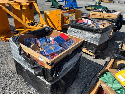 Quantity of (3) Crates of Contractor supplies