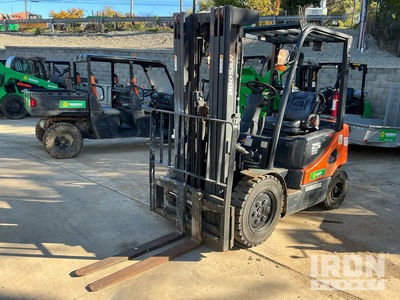 2017 Doosan G25P-5 4600 lb Cushion Tire Forklift