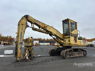 2005 Komatsu PC300LL-7L Heel Boom Log Loader