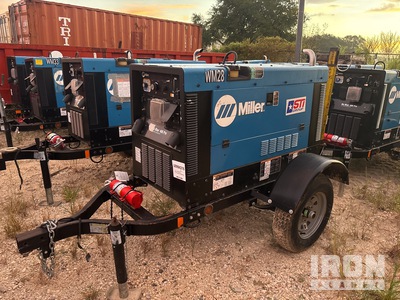 Miller Big Blue 400 Pro 400 A Mobile Multi-Process Spawarka napędzana silnikiem