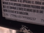 General Appearance with Numero seriale/numero d’identificazione del veicolo (VIN)