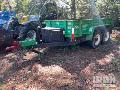 2015 Best DB5X10HS 10 ft T/A Demolition End Dump Trailer