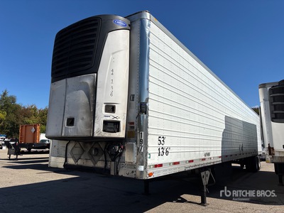 2015 Utility VS2RA 53 ft x 102 in T/A Refrigerated Trailer