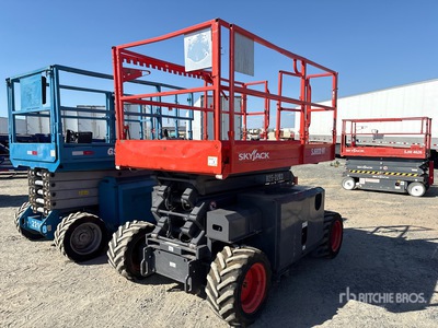 2008 Skyjack SJ6832 RT 4x4 Diesel Scissor Lift