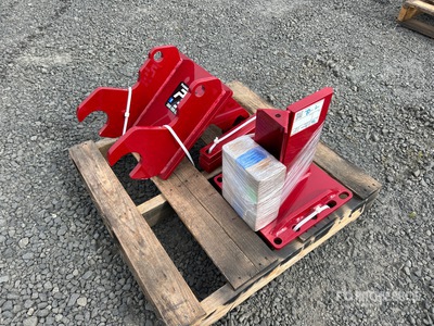Precision Fabricating 12 in Excavator Firewood Splitter Attacco per escavatore - Fits Kubota KX71, KX91, KX121, KX033, U35, KX040 (Unused)