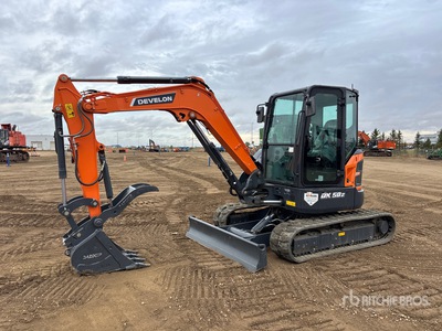 2023 Develon DX50Z-7 Mini Excavator