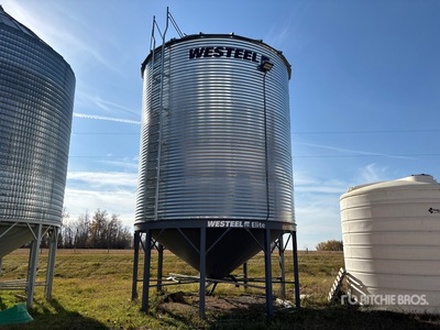 2015 Westeel 1805 +/- 4900 bu 5 Ring Hopper Grain Bin