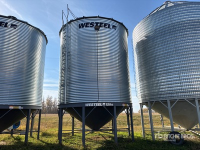 2015 Westeel 1805 +/- 4900 bu 5 Ring Hopper Grain Bin