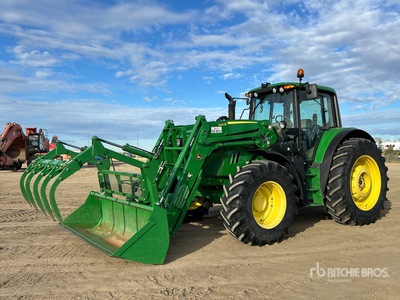 2016 John Deere 6145 4WD-tractor