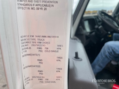 2021 International MV607 4x2 Van Truck