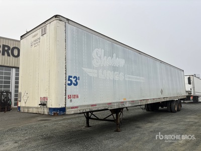 2002 Trailmobile 53 ft x 102 in T/A Rimorchio furgonato