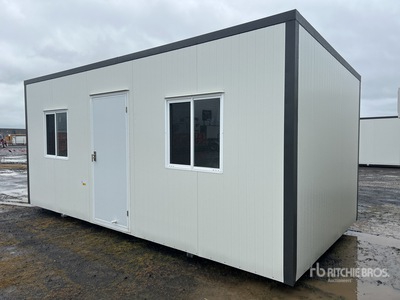 6 m x 3 m Skid-Mounted Oficina móvil