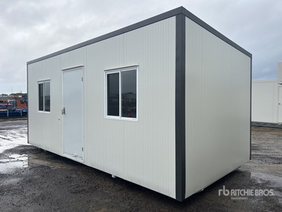 6 m x 3 m Skid-Mounted Oficina móvil