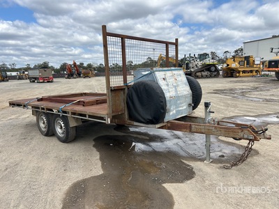 2015 4.5 m T/A Remolque caja abierta