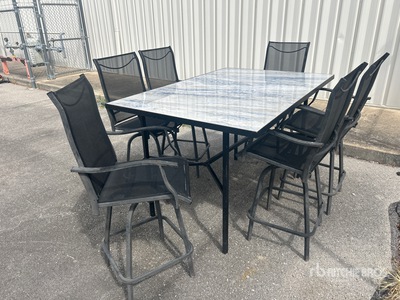 Patio Table and Chairs Varios, muebles para el hogar
