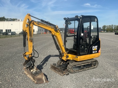 2017 Cat 301.7D Mini Excavadora