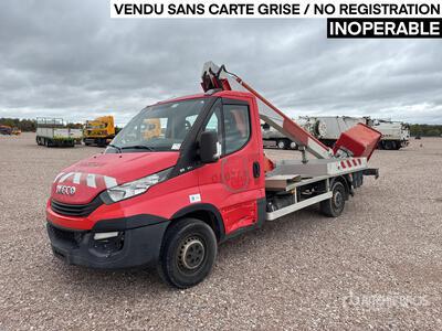 Multitel on Iveco 35-120 4x2 Camion Nacelle Bucket Truck (Inoperable)