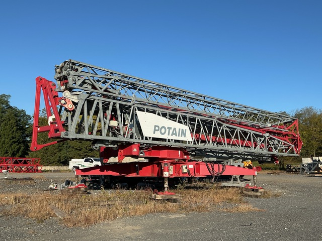 2017 Potain HUP 40-30 8800 lb Self-Erecting Tower Crane