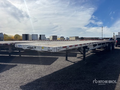2019 Wilson AFI 53 ft T/A Spread Axle Przyczepa płaska