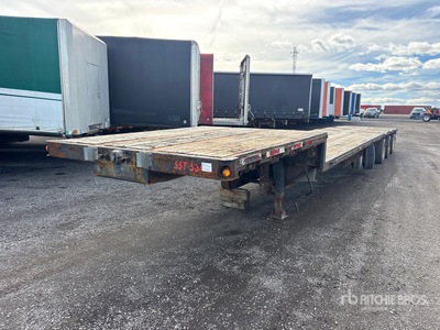 2016 Manac 53 ft Quad/A Step Deck Trailer