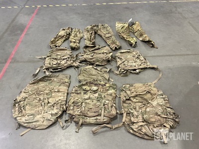 (23) Field Packs, (37) Pairs of Assorted Trousers, (9) Jackets & Assorted Items