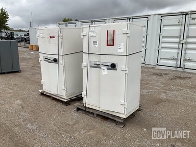 (2) Schwab 3660 CN Firegaurd Safes